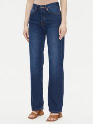 Pepe Jeans Jeansy Robyn PL204901 Niebieski Straight Fit. Niebieskie jeansy damskie Pepe Jeans. Za 229.99 zł.