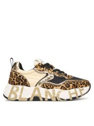 Voile Blanche Sneakersy Club 105. 2017475-26 Złoty. Żółte obuwie sportowe damskie Voile Blanche, ze skóry, bez zapięcia. Za 859.99 zł.