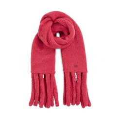 Szalik Tommy Jeans. Czerwone szaliki damskie Tommy Jeans, bez wzorów, z jeansu. Za 379.99 zł.