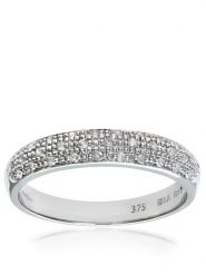 Revoni Złoty pierścionek z diamentami rozmiar: 47. Szare pierścionki damskie Revoni, z diamentem, złote. Za 2,601.99 zł.