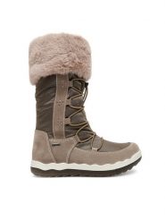 Primigi Śniegowce GORE-TEX 8883611 S Brązowy. Brązowe kozaki dziewczęce Primigi, bez wzorów, z gore-texu, bez obcasa, bez zapięcia. Za 419.99 zł.