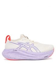 Asics Buty do biegania Gel-Nimbus 27 Tokyo 1012B913 Szary. Szare obuwie sportowe damskie Asics, z materiału, bez zapięcia, do biegania. Za 809.99 zł.