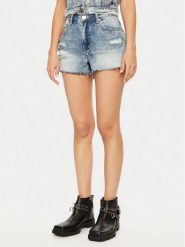 One Teaspoon Szorty jeansowe Bowies 26723 Niebieski Regular Fit. Niebieskie szorty damskie One Teaspoon, bez wzorów, z bawełny. Za 299.99 zł.