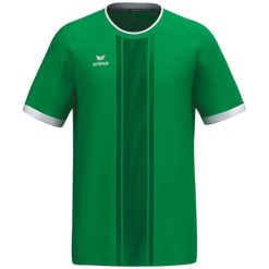 Koszulka Erima Libero 125. Zielone bluzki damskie Erima, bez wzorów, sportowe, bez kołnierzyka, bez ramiączek. W wyprzedaży za 72.00 zł.