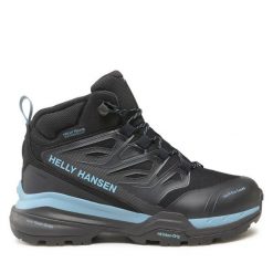 Trekkingi Helly Hansen. Czarne obuwie trekkingowe damskie Helly Hansen, bez zapięcia. Za 599.99 zł.