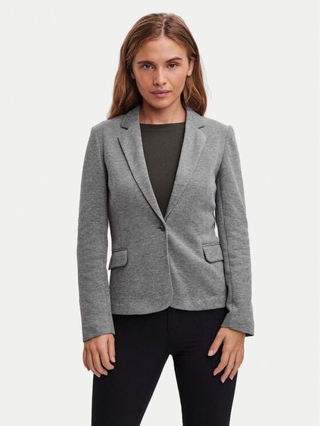 Vero Moda Marynarka Julia 10154123 Szary Regular Fit. Szare marynarki i żakiety damskie Vero Moda, bez wzorów, z syntetyku. Za 199.99 zł.