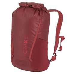 Plecak wodoszczelny Exped Typhoon 15L. Czerwone plecaki EXPED, bez wzorów. Za 281.00 zł.
