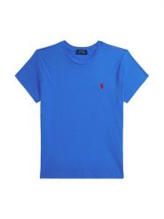 Polo Ralph Lauren T-Shirt 211B14605004 Niebieski Classic Fit. Niebieskie t-shirty damskie Polo Ralph Lauren, xs, bez wzorów, z bawełny, bez kołnierzyka. Za 399.99 zł.