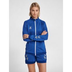 Damska kurtka zapinana na zamek Hummel hmlLEAD poly. Niebieskie kurtki damskie Hummel, na wiosnę, xl, bez wzorów, z materiału, bez kaptura. Za 158.30 zł.