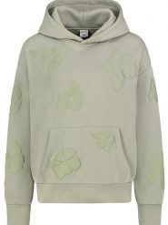 Sublevel Bluza w kolorze zielonym rozmiar: S. Zielone bluzy damskie Sublevel, s, bez wzorów, z kapturem. Za 87.81 zł.