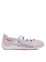 Puma Baleriny Speedcat Ballet Let it Shine Jr 407436 01 Różowy. Czerwone baleriny dziewczęce Puma, bez wzorów, z materiału, bez obcasa, bez zapięcia. Za 269.99 zł.