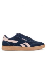 Reebok Sneakersy FORTE LOUNGER AR30252WDQT Granatowy. Niebieskie obuwie sportowe damskie Reebok, ze skóry, bez zapięcia. Za 259.99 zł.