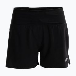 Spodenki do biegania damskie Joma R-Nature. Czarne spodenki sportowe damskie Joma, na lato, l, bez wzorów, z elastanu, do biegania. Za 169.99 zł.