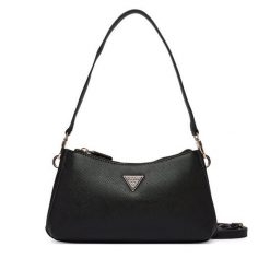 Torebka Guess. Czarne torebki klasyczne damskie Guess, bez dodatków. Za 589.99 zł.