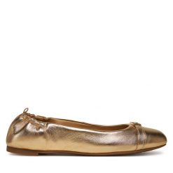 Baleriny MICHAEL Michael Kors. Żółte balerinki damskie MICHAEL Michael Kors, bez wzorów. Za 339.99 zł.