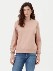Calvin Klein Jeans Bluza Institutional Graphic J20J224731 Pomarańczowy Regular Fit. Brązowe bluzy damskie Calvin Klein Jeans, m, bez wzorów, z bawełny, bez kaptura. Za 219.99 zł.