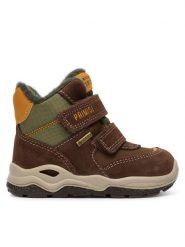 Primigi Śniegowce GORE-TEX 8863711 M Brązowy. Brązowe buty zimowe chłopięce Primigi, z gore-texu, bez zapięcia. Za 319.99 zł.