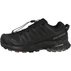 Buty trekkingowe damskie Salomon Xa Pro 3d V9 Gtx W. Czarne obuwie sportowe damskie Salomon, z gumy, bez zapięcia, do biegania. Za 734.00 zł.