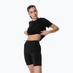 Spodenki treningowe damskie Cardio Bunny Biker. Czarne spodenki sportowe damskie Cardio Bunny, l, bez wzorów, z elastanu, na fitness i siłownię. Za 159.99 zł.