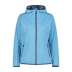 Kurtka przeciwdeszczowa damska z kapturem CMP. Niebieskie kurtki damskie CMP, xl, bez wzorów, z kapturem. Za 382.50 zł.