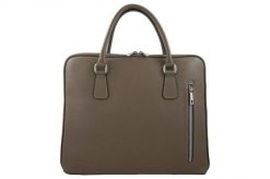 Torba skórzana na laptopa BARBERINI'S c. beżowa 899-9. Brązowe torby na laptopa Barberinis, bez wzorów, ze skóry. Za 349.99 zł.