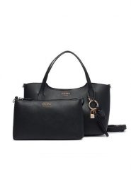 Guess Torebka HWBG97 35060 Czarny. Czarne shopper bag Guess, ze skóry, bez dodatków. Za 584.99 zł.