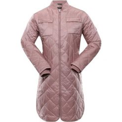 Elegancka kurtka zimowa Nax Lozera dla kobiet. Fioletowe kurtki damskie BANAX, na zimę, bez wzorów, bez kaptura. Za 338.99 zł.