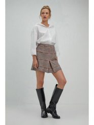 Josephine & Co Spódnica "Samantha" w kolorze brązowym rozmiar: 36. Brązowe spódnice damskie Josephine & Co, bez wzorów, mini. Za 158.10 zł.