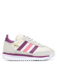 Adidas Sneakersy Sl 72 Rs JQ5963 Szary. Szare buty sportowe dziewczęce Adidas, bez wzorów, z materiału, bez zapięcia. Za 229.99 zł.