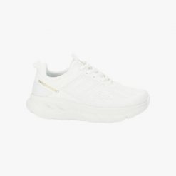 Buty do biegania biegowe damskie Swedemount Boston Running Shoe. Białe obuwie sportowe damskie SWEDEMOUNT, bez zapięcia, do biegania. Za 329.99 zł.