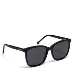 Okulary przeciwsłoneczne Nine West. Czarne okulary przeciwsłoneczne damskie Nine West. Za 149.99 zł.
