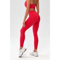 Damskie legginsy sportowe fitness Rough Radical Zoya Push-up. Czerwone legginsy sportowe damskie ROUGH RADICAL, l, bez wzorów, na fitness i siłownię. Za 169.90 zł.