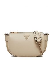 Guess Torebka HWBG95 19170 Beżowy. Brązowe listonoszki damskie Guess, z aplikacjami, ze skóry, bez dodatków. Za 309.99 zł.