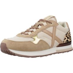 Buty MUNICH SUNSET 61 Brązowy. Brązowe obuwie trekkingowe damskie munich, ze skóry, bez zapięcia. Za 398.99 zł.