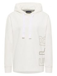 ELBSAND Bluza "Elna" w kolorze białym rozmiar: S. Białe bluzy damskie ELBSAND, s, bez wzorów, z kapturem. Za 184.95 zł.
