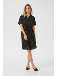Kaffe Sukienka w kolorze czarnym rozmiar: 38. Czarne sukienki damskie Kaffe, bez wzorów, z wiskozy, klasyczne, bez ramiączek. Za 105.14 zł.