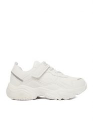 Kappa Sneakersy CEO-8X1297-2 Biały. Białe buty sportowe dziewczęce Kappa, ze skóry, bez zapięcia. Za 139.99 zł.
