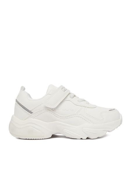 Kappa Sneakersy CEO-8X1297-2 Biały. Białe buty sportowe dziewczęce Kappa, ze skóry, bez zapięcia. Za 139.99 zł.