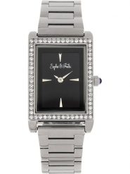 Sophie & Freda Zegarek kwarcowy "Wilmington" w kolorze srebrno-czarnym rozmiar: onesize. Szare, analogowe zegarki damskie Sophie & Freda, metalowe. Za 260.99 zł.