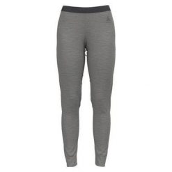 Legginsy termoaktywne damskie ODLO Merino 200 BL Bottom Long. Fioletowe legginsy damskie ODLO, l, bez wzorów, z wełny. Za 565.79 zł.