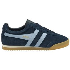 Sneakersy damscy Gola Apollo. Niebieskie obuwie sportowe damskie Gola, bez zapięcia. Za 470.50 zł.