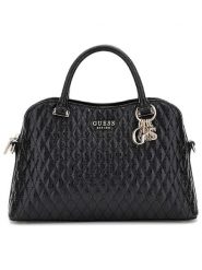 Guess Torebka w kolorze czarnym - 31 x 20 x 10 cm rozmiar: onesize. Czarne torebki klasyczne damskie Guess, z materiału, bez dodatków. Za 517.45 zł.