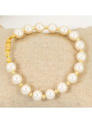 MENTHE À L'O Pozłacana bransoletka rozmiar: onesize. Żółte bransoletki damskie MENTHE À L'O, pozłacane. Za 78.28 zł.