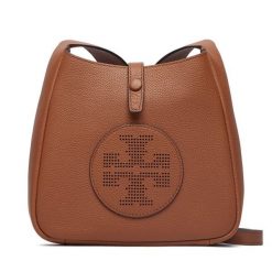 Torebka Tory Burch. Brązowe torebki klasyczne damskie Tory Burch, bez dodatków. Za 1,504.00 zł.
