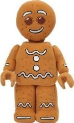 Przytulanka LEGO Piernikowy Ludek 345930 brązowy. Brązowe przytulanki i maskotki LEGO. Za 129.00 zł.
