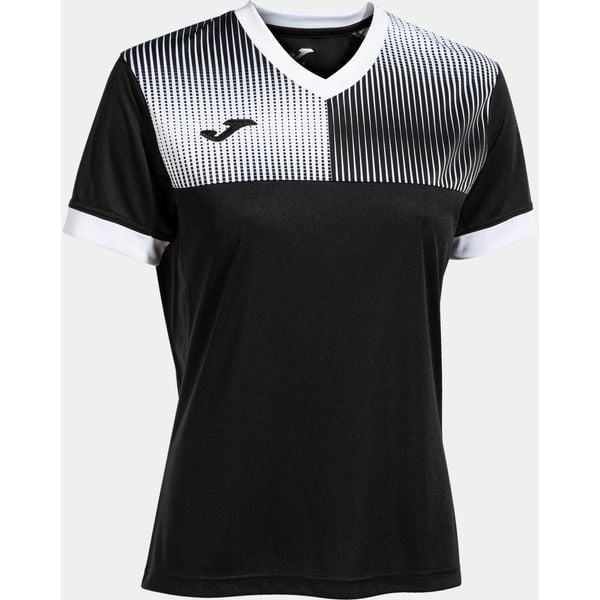 T-shirt Joma Eco Supernova dla kobiet w czerni i bieli - Rozmiar L. Białe koszulki damskie Joma, l, bez wzorów, bez kołnierzyka. Za 176.99 zł.