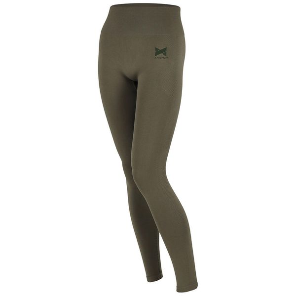Legginsy sportowe damskie Xtreme Sportswear. Zielone legginsy damskie XTREME SOCKSWEAR, bez wzorów, z elastanu. Za 142.99 zł.