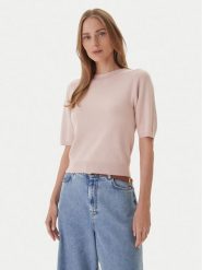 Kontatto Sweter 3M0804C Różowy Regular Fit. Czerwone swetry klasyczne damskie Kontatto, m, z syntetyku, bez kołnierzyka. Za 249.99 zł.