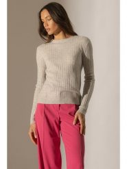 Perfect Cashmere Kaszmirowy sweter "Kyle" w kolorze jasnobrązowym rozmiar: L. Szare swetry klasyczne damskie Perfect Cashmere, l, z kaszmiru, bez kołnierzyka. Za 298.31 zł.