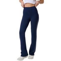 Legginsy damskie 4F CAS. Niebieskie legginsy damskie 4F, uniwersalny, bez wzorów, z dzianiny. Za 88.56 zł.